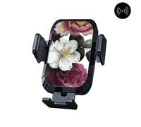 LA COQUE FRANCAISE Support voiture compatible Support voiture avec charge à induction - Modèle : Fleurs roses