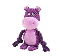 La Corde en Coton Améliore Le Couineur du Jouet en Peluche pour Chien pour Un Divertissement Amusant Et des Soins Bucco-dentaires chez Les Petites Races De Médias Jouet Interactif pour Chien