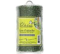 La Cordeline Cjn23V Ficelle Vigne En Jute Naturel (Vert) Ø 1,4 Mm- Armée Fil Acier - Longueur 190 M G