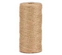 La cordeline Ficelle Jute Naturel Ø1.5mm ±100m pour Le Jardinage, Bricolage, activités manuelles BJN100, Naturelle