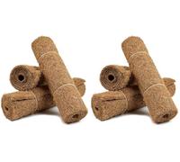 La cordeline Lot 3 Tapis en Fibre de Coco Naturel 40x100 cm 900g/m² - Paillage Plante, Protection Contre Le Froid, Mauvaises Herbes, Tapis Reptile Terrarium, Marron (Lot de 2)