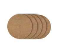La Cordeline Lot 5 Disques Paillage Ø 60 cm Coco Naturel 900g/m² - Tapis Protection, Mauvaises Herbes, Protection Natutrelle Plante