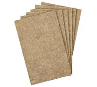 La Cordeline Lot 6 Tapis Litière Chanvre Naturel 25 x 40 cm 1000g/m² - Fond de cage pour Rongeurs, lapins, hamster…