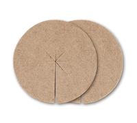 La Cordeline Lot de 2 Disques Ø19cm de Paillage Feutre Jute 700gr/m² CJN10N