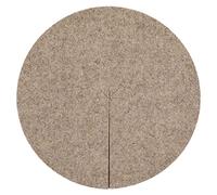 La Cordeline Lot de 2 disques paillage Laine 600gr/m, 30cm, Naturel