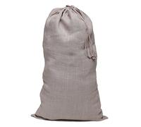 La Cordeline Sac de rangement 55x95cm en Toile de Jute 400GR/M² Cordon de fermeture Coloris Taupe