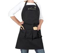 LA CORDELINE-Tablier de jardin taille unique Noir