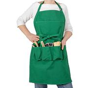 La Cordeline Tablier Long en Coton Épais 400g/m² - 5 Poches Renforcées, Lavable Taille Unique - Jardinage, Bricolage, Cuisine