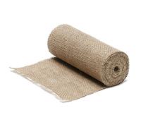 La Cordeline Toile de Jute 22cm * 20m - Naturel pour la décoration, mariage, bricolage et jardinage.