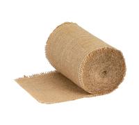 La Cordeline Toile de jute Naturel 20cm Rouleau18 mètres - Ruban pour Artisanat, Décoration, Jardinage
