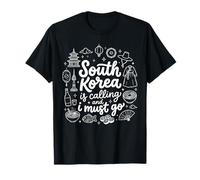 La Corée du Sud Appelle et Je Dois Aller touriste Souvenir T-Shirt