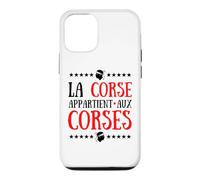 La Corse Appartient aux Corses Île de Beauté Indépendance Coque pour iPhone 12/12 Pro