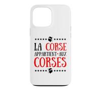 La Corse Appartient aux Corses Île de Beauté Indépendance Coque pour iPhone 13 Pro Max
