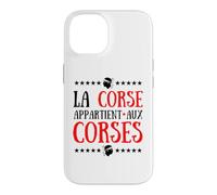 La Corse Appartient aux Corses Île de Beauté Indépendance Coque pour iPhone 14