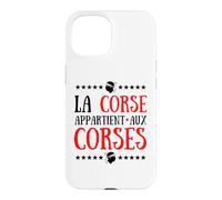 La Corse Appartient aux Corses Île de Beauté Indépendance Coque pour iPhone 15