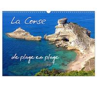 La Corse de plage en plage (Calendrier mural 2026 DIN A3 horizontal), CALVENDO calendrier mensuel