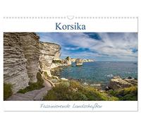 La Corse - des paysages fascinants, Version française (Calendrier mural 2026 DIN A3 portrait), Calendrier CALVENDO mensuel