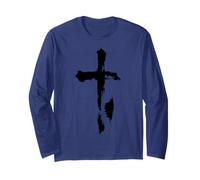 La Corse - Design Croix et Île de Beauté Manche Longue