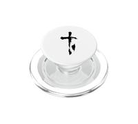 La Corse - Design Croix et Île de Beauté PopSockets PopGrip pour MagSafe