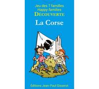 La Corse Jeu de 7 familles découverte, Edition bilingue français-anglais - Collectif - Gisserot Editions - Boîte ou accessoire - Jeux livres objets