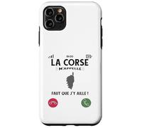 La Corse M’Appelle Faut Que J’Y Aille Humour Île De Beauté Coque pour iPhone 11 Pro Max