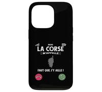 La Corse M’Appelle Faut Que J’Y Aille Humour Île De Beauté Coque pour iPhone 13 Pro