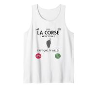 La Corse M’Appelle Faut Que J’Y Aille Humour Île De Beauté Débardeur