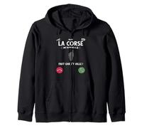 La Corse M’Appelle Faut Que J’Y Aille Humour Île De Beauté Sweat à Capuche
