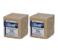 LA CORVETTE Cube de Savon Marseille Extra pur 2x500 g