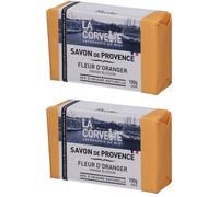 LA CORVETTE Savon de Provence Fleur d'oranger 2x100 g