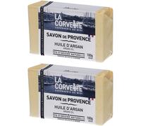 LA CORVETTE Savon de Provence Huile d'Argan 2x100 g