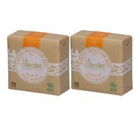 LA CORVETTE Savon douceur bio Huile d'Argan 2x100 g