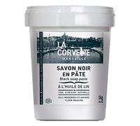 La Corvette - Savon noir en pâte à l'huile de lin Ecocert 1kg - unité