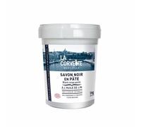LA CORVETTE-Savon noir en pâte huile de lin 1 kg