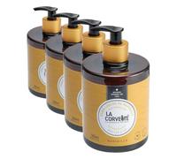 La Corvette, Sublime - Savon liquide Nectar d’Or - 500 ml - Savon parfum miel - Mains et corps (Lot de 4)