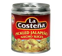 La costena jalapenos WFMXNACHO Plat Coupe Lot (24) 199 g