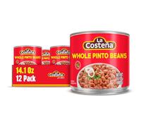 La Costena Whole Pinto Beans, 14.1 Ounce (Pack of 12)
