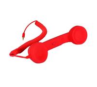 La couleur rouge du matériau en plastique du téléphone mobile améliore la qualité de l'appel