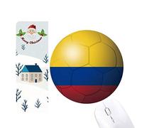 la coupe du monde de football colombien drapeau national cadeau de noël maison tapis de souris