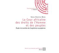 La Cour africaine des droits de l'Homme et des peuples