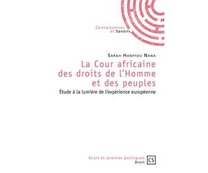 La Cour africaine des droits de l'Homme et des peuples