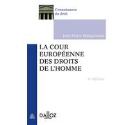 La cour européenne des droits de l'homme