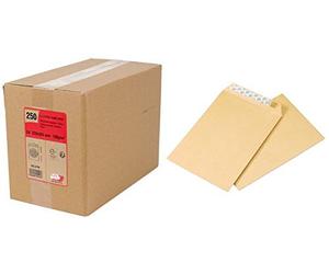 LA COURONNE 14345 Pochette Armé 260x330mm 24 130g Économique Lot de 250 Kraft