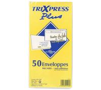 La Couronne 50 Enveloppes précasées ouverture facile 110x220