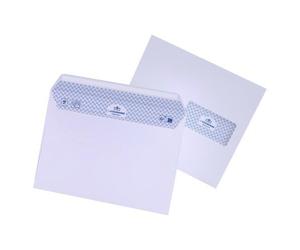 La Couronne 62118 Enveloppe C5 162 x 229 mm 90 g Fenêtre Polyester 45 x 100 mm Numérique Bande Adhésive Fond Boîte de 200 Blanc