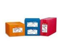 La couronne boîte de 500 enveloppes 110x220 blanc 80 g à fenêtre 35x100 autocollante 1386
