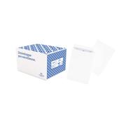 La Couronne Enveloppe vélin blanc C5 - 162 x 229 mm 90g sans fenêtre - Autocollante bande protectrice - Lot de 500