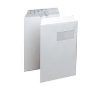 La Couronne Pochette C4 229 x 324 mm 90g fenêtre 50 x 110 mm - autocollante bande protectrice - Lot de 50