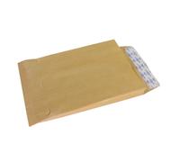 La Couronne Pochette kraft Adour brun PEFC C5 - 162 x 229 mm 90g sans fenêtre - Autocollante bande protectrice - Lot de 200