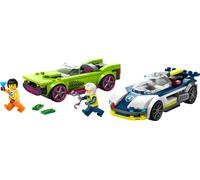 LEGO® City 60415 La course-poursuite entre la voiture de police et la super voiture